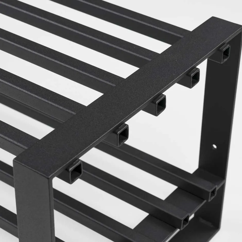 Wohnen 2 Ablagen Schuhregal im Industry und Loft Stil - Lannla