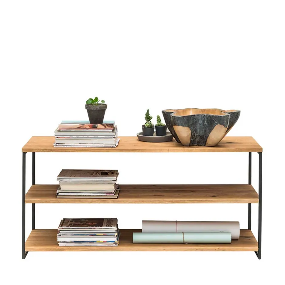 3 Böden Regal in 120 cm oder 160 cm Breite - Sluganov II^Wohnen Clearance