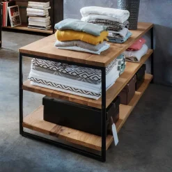 3 Böden Regal in 120 cm oder 160 cm Breite - Sluganov II^Wohnen Clearance