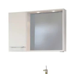 Wohnen 90 cm Bad Einrichtung Waschplatz - Enwicos (dreiteilig)