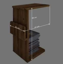 190 cm Bettanlage im Retro Design - Hardus (dreiteilig)^Wohnen