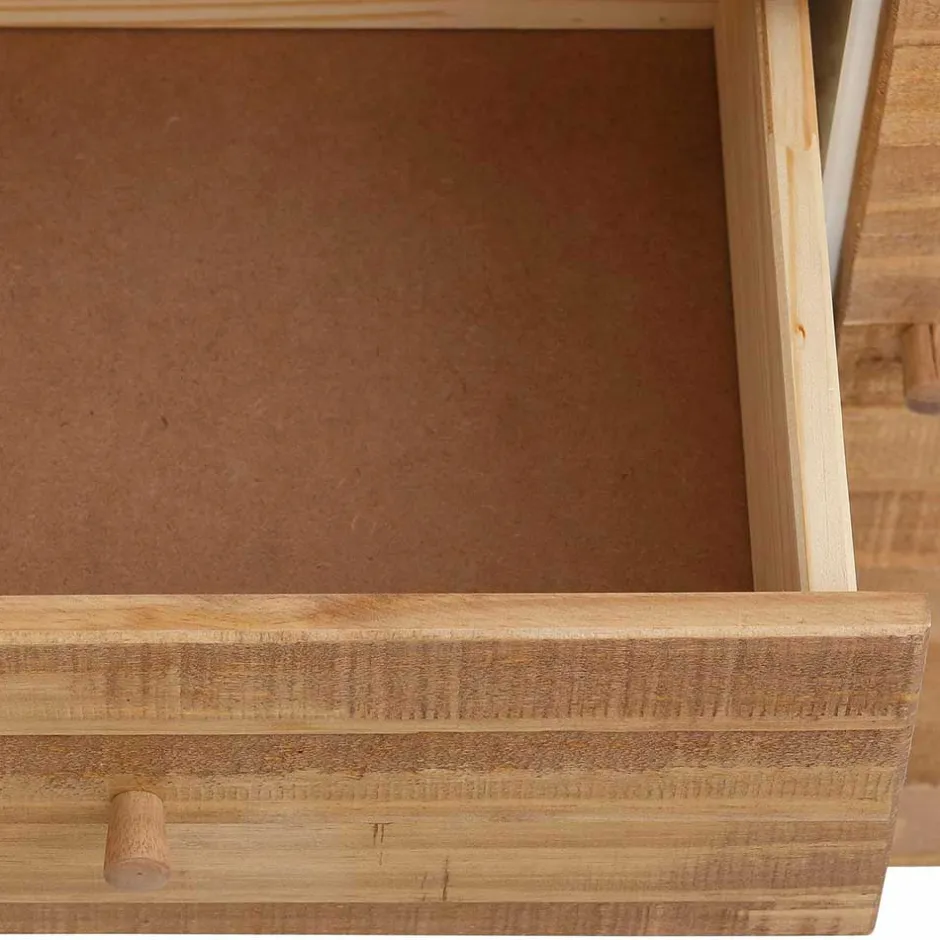 Wohnen 130 cm breite Kommode im Skandi Design - Slogdan