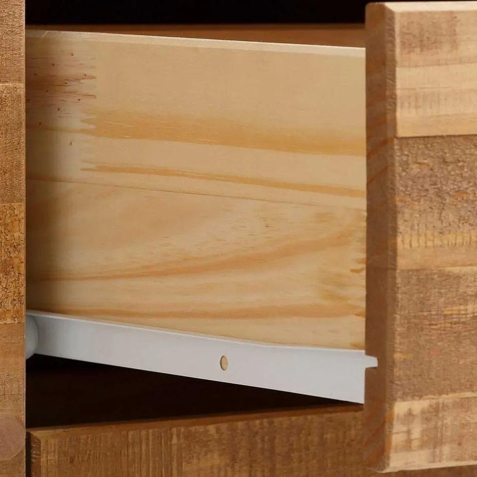 Wohnen 130 cm breite Kommode im Skandi Design - Slogdan