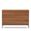 Wohnen 110 cm breite Kommode mit drei Schubladen - Milena