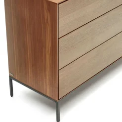 Wohnen 110 cm breite Kommode mit drei Schubladen - Milena