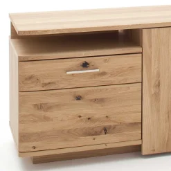 150 cm breite TV Kommode in Eiche Bianco - Crokas^Wohnen Online