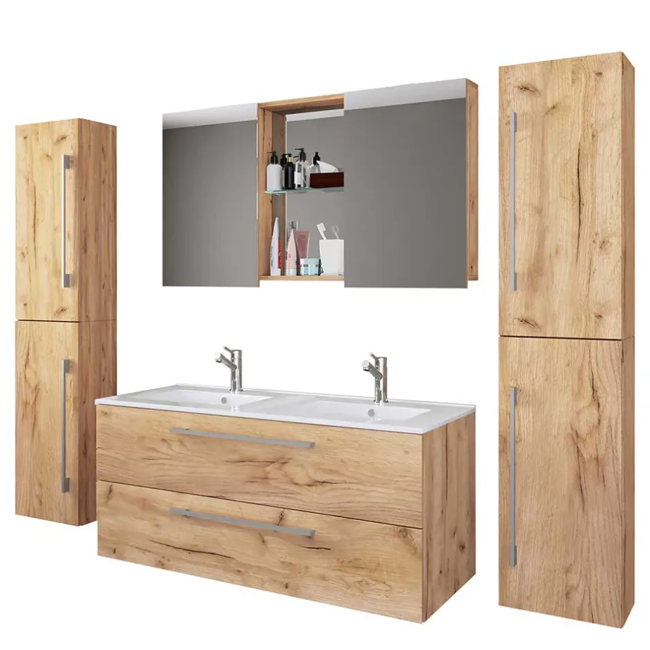 178 cm breiter Badblock Einzelmöbel - Ursela (vierteilig)^Wohnen Sale