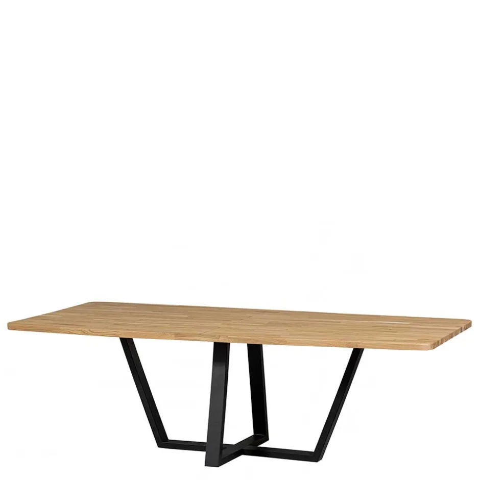 240 cm breiter Esszimmertisch aus Eichenholz - Serinina^Wohnen New