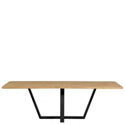 240 cm breiter Esszimmertisch aus Eichenholz - Serinina^Wohnen New