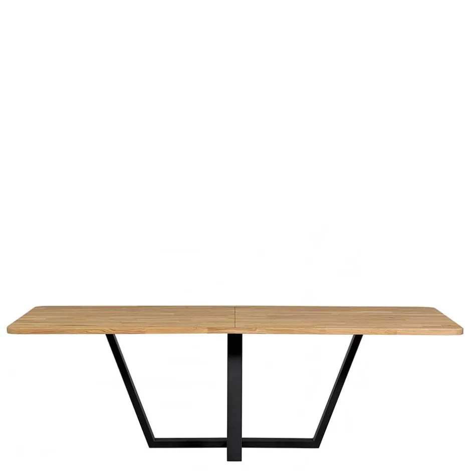 240 cm breiter Esszimmertisch aus Eichenholz - Serinina^Wohnen New