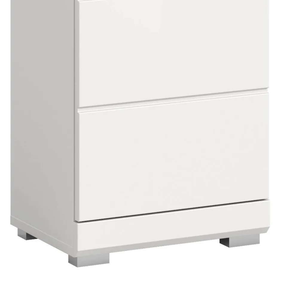 Wohnen 37 cm breiter Hochschrank fürs Badezimmer - Henriette