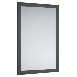 Wohnen 48 cm breiter Spiegel in Anthrazit - Vertelli