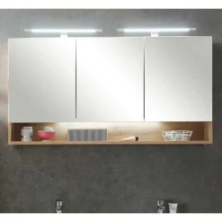 120 cm breiter Spiegelschrank mit 3 Türen & Fach - Tofias^Wohnen Sale