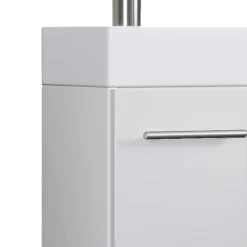 41 cm breiter Waschplatz in Weiß - Vulcanos (zweiteilig)^Wohnen Sale