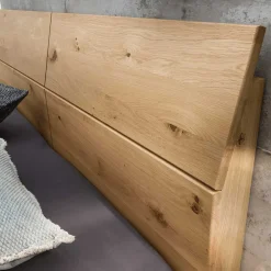 Wohnen 140 cm breites Bett im Industry Style - Siestago