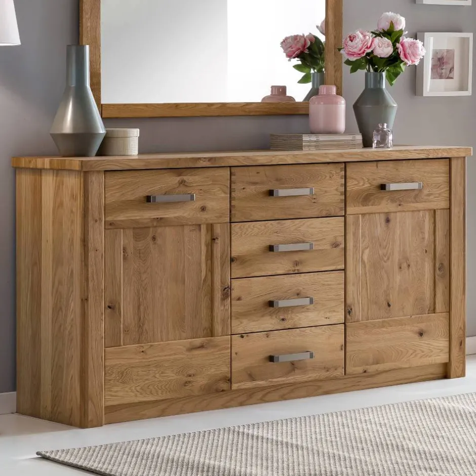 165 cm breites Flur-Sideboard mit Metallgriffen - Riostar^Wohnen Hot