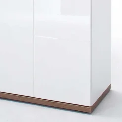 120 cm breites Highboard in Weiß Glanz - Icadro II^Wohnen Discount