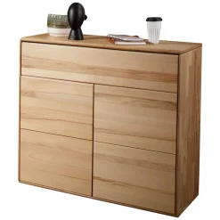 100 cm breites Vertiko aus Kernbuche massiv - Namgon^Wohnen Sale