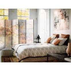 Wohnen 225 cm Design Paravent Marmor Strukturen - Nadomo