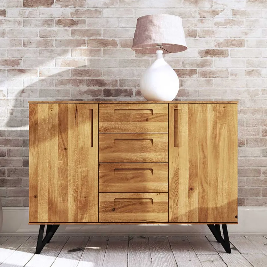 100 cm hohe Kommode mit vier Schubladen - Mandirov^Wohnen Online