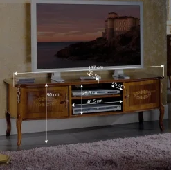 50 cm hohe TV Kommode Natale im Barockstil^Wohnen Online