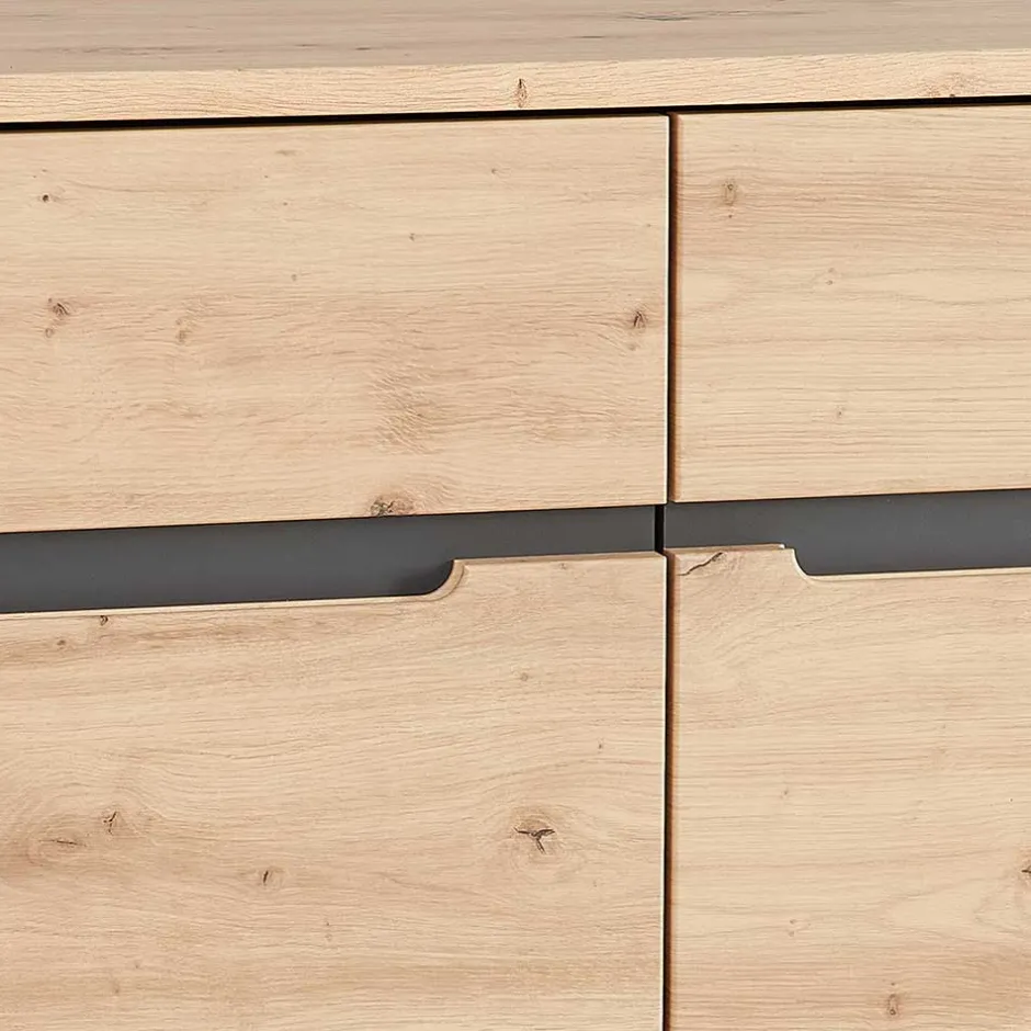 122 cm hoher Aktenschrank mit zwei Türen - Kuetra^Wohnen Sale