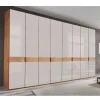 236 cm hoher Kleiderschrank mit acht Türen - Dilacco^Wohnen Sale