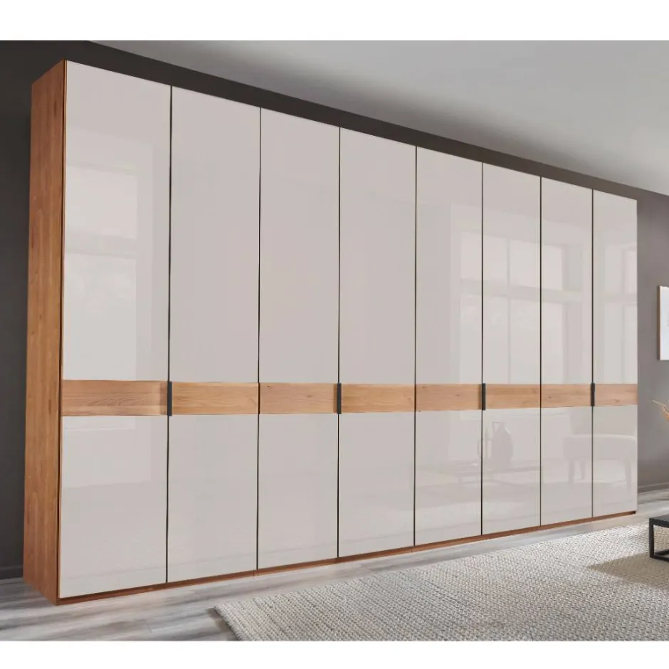 236 cm hoher Kleiderschrank mit acht Türen - Dilacco^Wohnen Sale