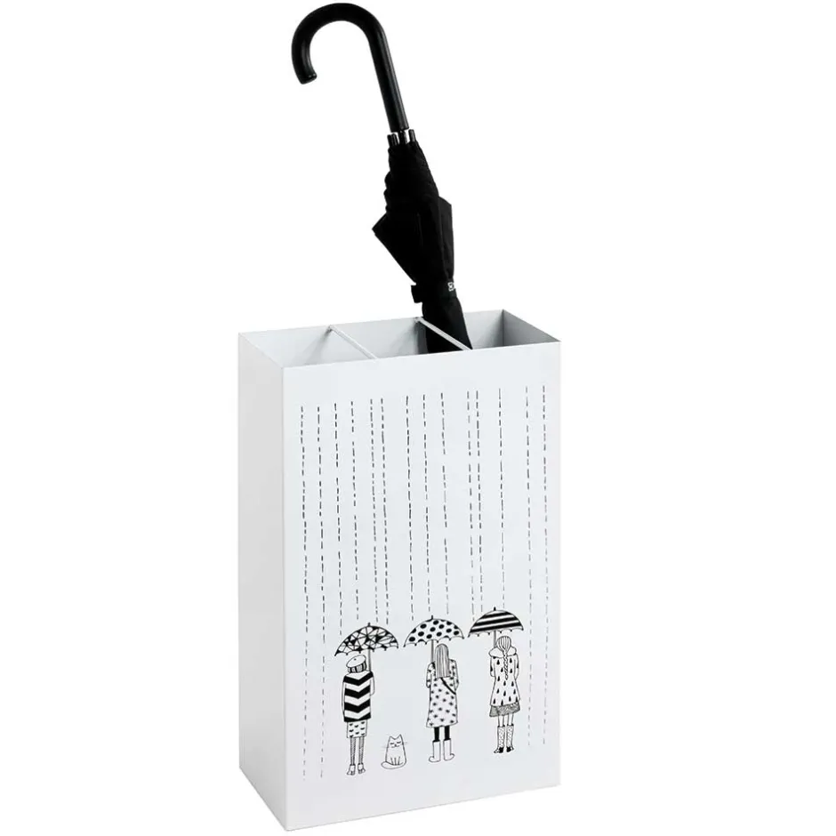 48 cm Hoher Schirmständer in Weiß - Morian^Wohnen Clearance