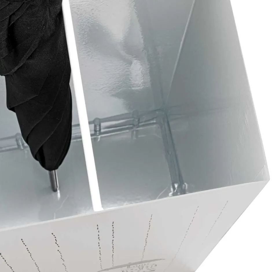 48 cm Hoher Schirmständer in Weiß - Morian^Wohnen Clearance