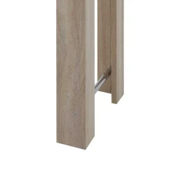 Wohnen 108 cm hoher Tresentisch in Holz Optik - Elmavirio