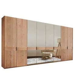 Wohnen 216 cm hoher XXL-Kleiderschrank in Erle - Murray