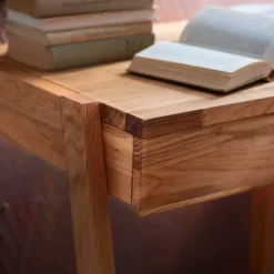 110 cm hohes Stehpult aus Wildeiche - Lissabon^Wohnen Discount