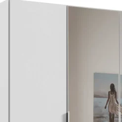 Wohnen 250 cm Kleiderschrank mit Falt- und Drehtüren - Dastrata