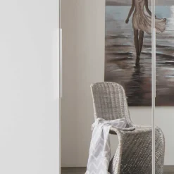 Wohnen 250 cm Kleiderschrank mit Falt- und Drehtüren - Dastrata