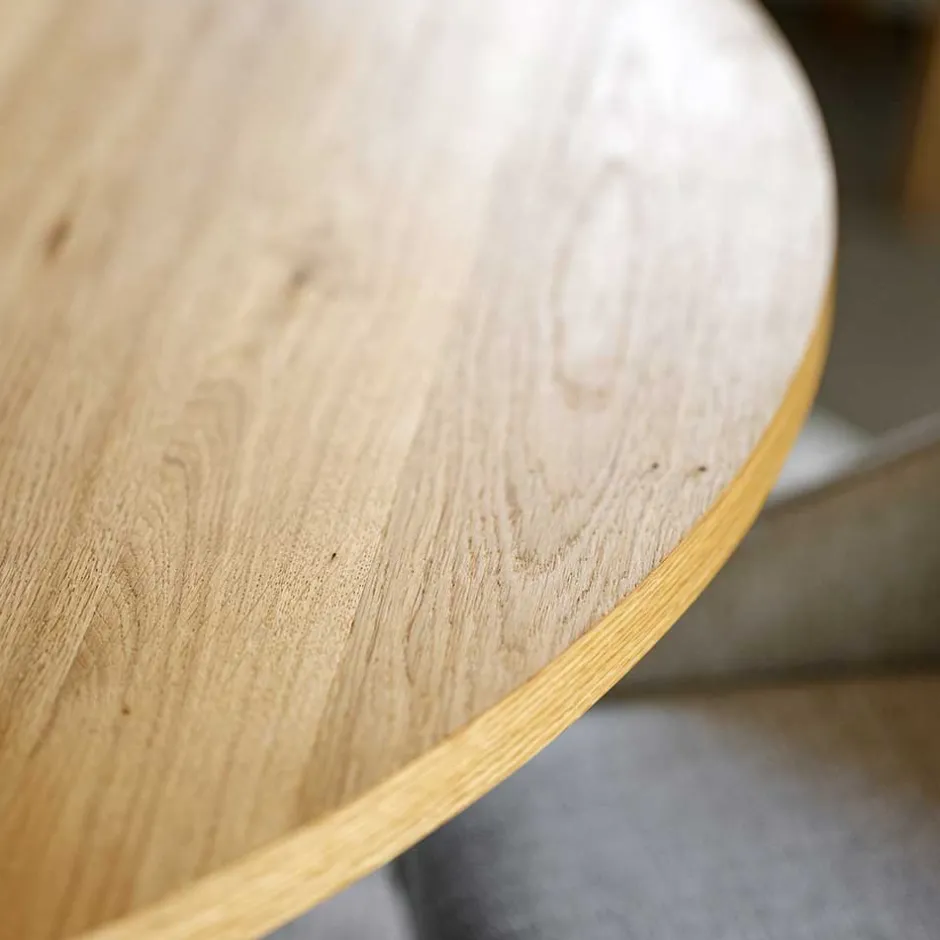 Wohnen 135 cm runder Esstisch in modernem Design - Mocima