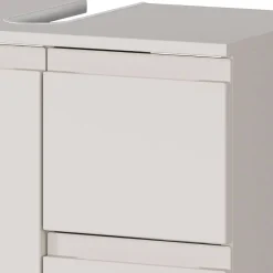 60 cm Waschbeckenschrank in Hellgrau - Dadra^Wohnen