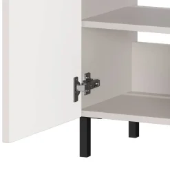 60 cm Waschbeckenschrank in Hellgrau - Dadra^Wohnen