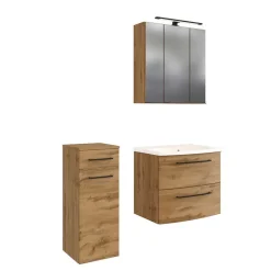 Wohnen 60 cm Waschplatz & Unterschrank - Arazony (dreiteilig)