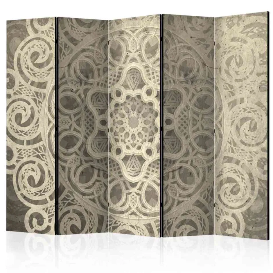 Wohnen 5 Elemente Paravent faltbar - Lachea