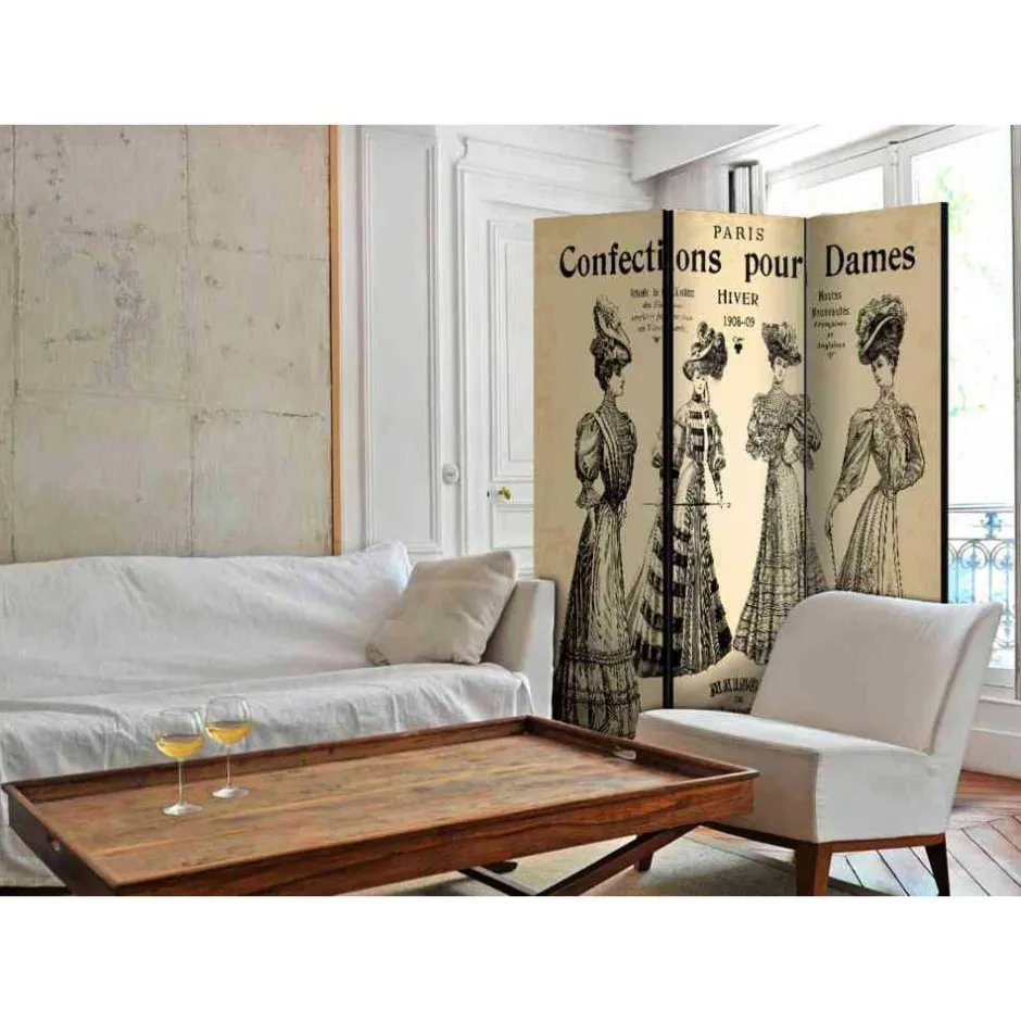 3 Elemente Paravent für Ankleidezimmer - Elefontra^Wohnen Online