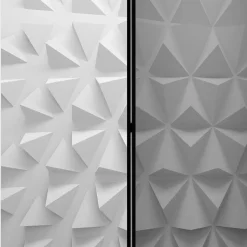 3 Elemente Raumteiler mit Druck Tetraeder - Joey^Wohnen