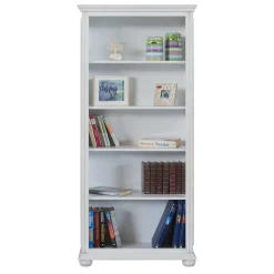 Wohnen 5 Fächer Regal in Antikweiß - Vicina