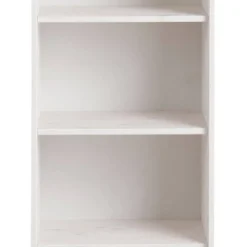 5 Fächer Regal in Weiß und Kiefer Honig - Zentra^Wohnen Outlet