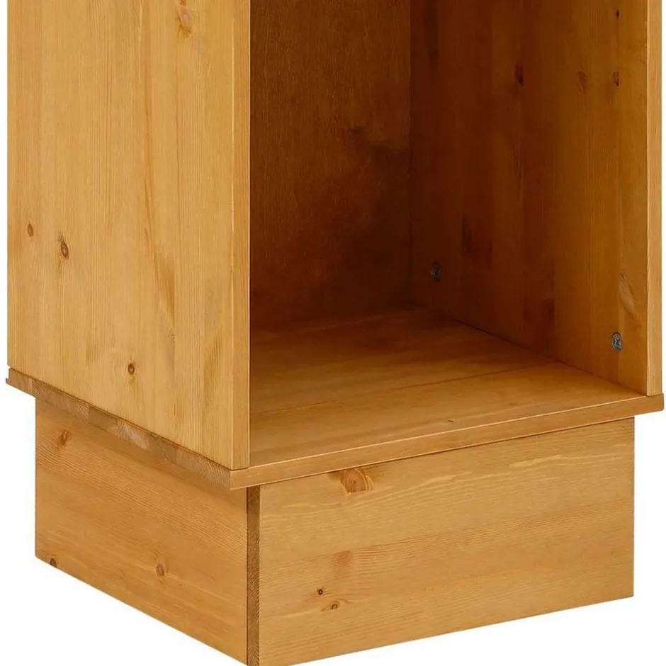 Wohnen 3 Fächer Standregal aus Kiefernholz - Fausanda