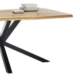 Wohnen 3 Größen Esszimmer Tisch mit Baumkante Akazie - Fornax