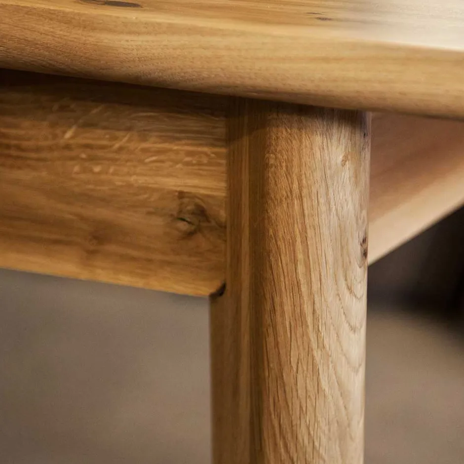 Wohnen 12 Größen Wildeiche Esstisch geölt - Eavy