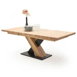 Wohnen 2 Größen X Säulentisch mit Auszugsfunktion - Cisterna