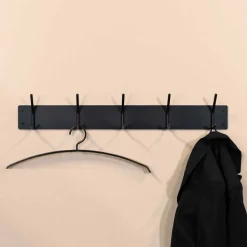 5 Haken Garderobe pulverbeschichtet - Adakras^Wohnen