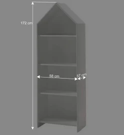 4 Kinderzimmer Schränke & Regal - Indefiva (fünfteilig)^Wohnen New